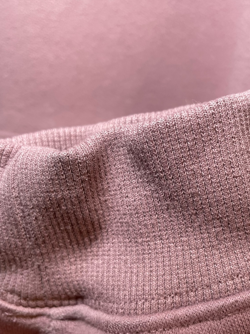 Comfrt Basic Crop Hoodie in Orchid - Picture 4 of 6